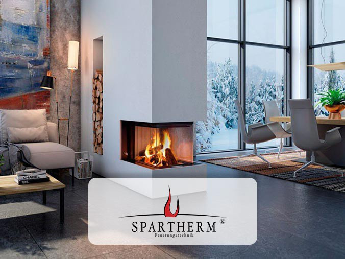 Spartherm piecyk opalany drewnem