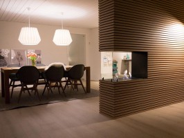 Foco Room Divider 800 in wall