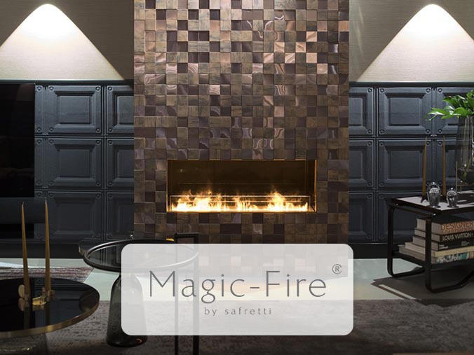 Magic Fire kominek na parę wodną