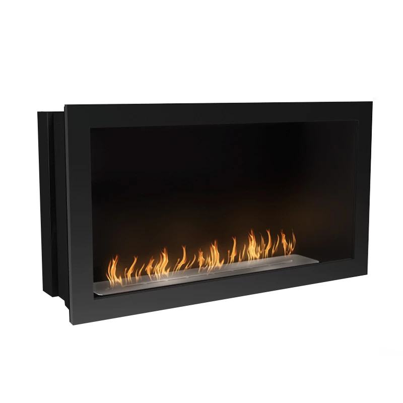 Icon Fires Slimline Firebox SFB1100 - Czarny Icon Fires  | Biokominek-shop.pl | Ręczny palnik bioetanolu