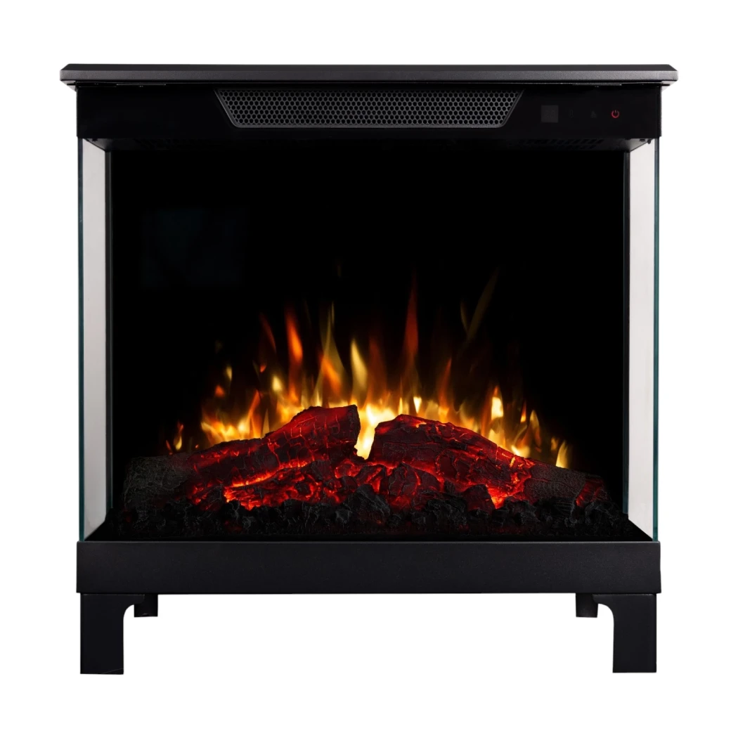 Kominek elektryczny 61 cm – 3-stronny design, LED p?omie?, moc 1,5 kW