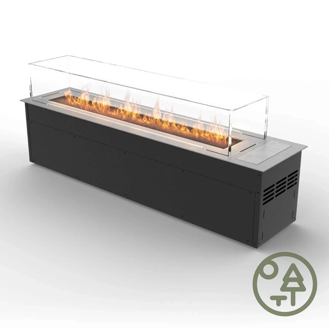 Planika Cabo Automatyk zewn?trzny palnik bioetanolowy od Planika Fires | Zewn?trzny wk?ad kominkowy | D?ugo?? 119 cm x G??boko?? 28 cm