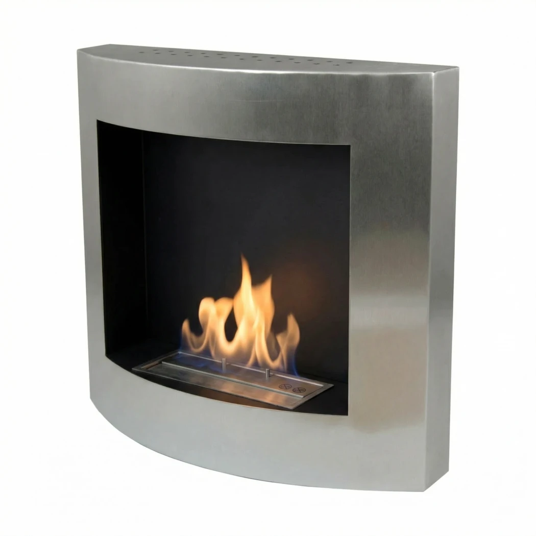 Biokominek ścienny, stalowy ScandiFlames  | Biokominek-shop.pl | Kominek na ścianie bioetanolu