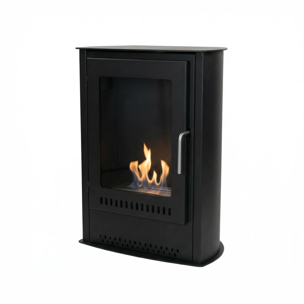 ScandiFlames Carson - Ma?y piec na bioetanol - Wolnostoj?cy lub umieszczony w starym otwartym kominku - Nowoczesny komfort