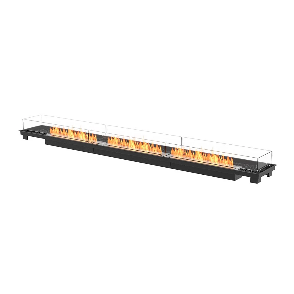 Biokominek do zabudowy Linear 130 EcoSmart Fire  | Biokominek-shop.pl | Ręczny palnik bioetanolu