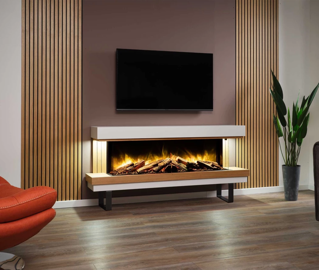 Elara 1300 Flamerite Fires  | Biokominek-shop.pl | Floating