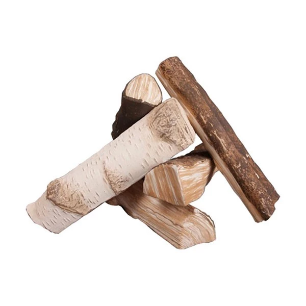 Dekoracja Wood Mix - 5 szt.  | Biokominek-shop.pl | Dekoracja kominków bioetanolu