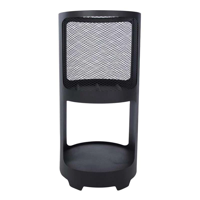 Palenisko Buffalo z miejscem na drewno Red Fire  | Biokominek-shop.pl | Brazier na zewnątrz , Przechowywanie drewna opałowego