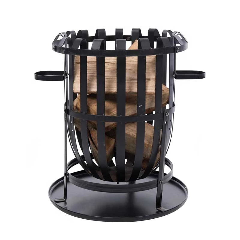 Kosz na ognisko Dallas Red Fire  | Biokominek-shop.pl | Ogniska ogrodowe