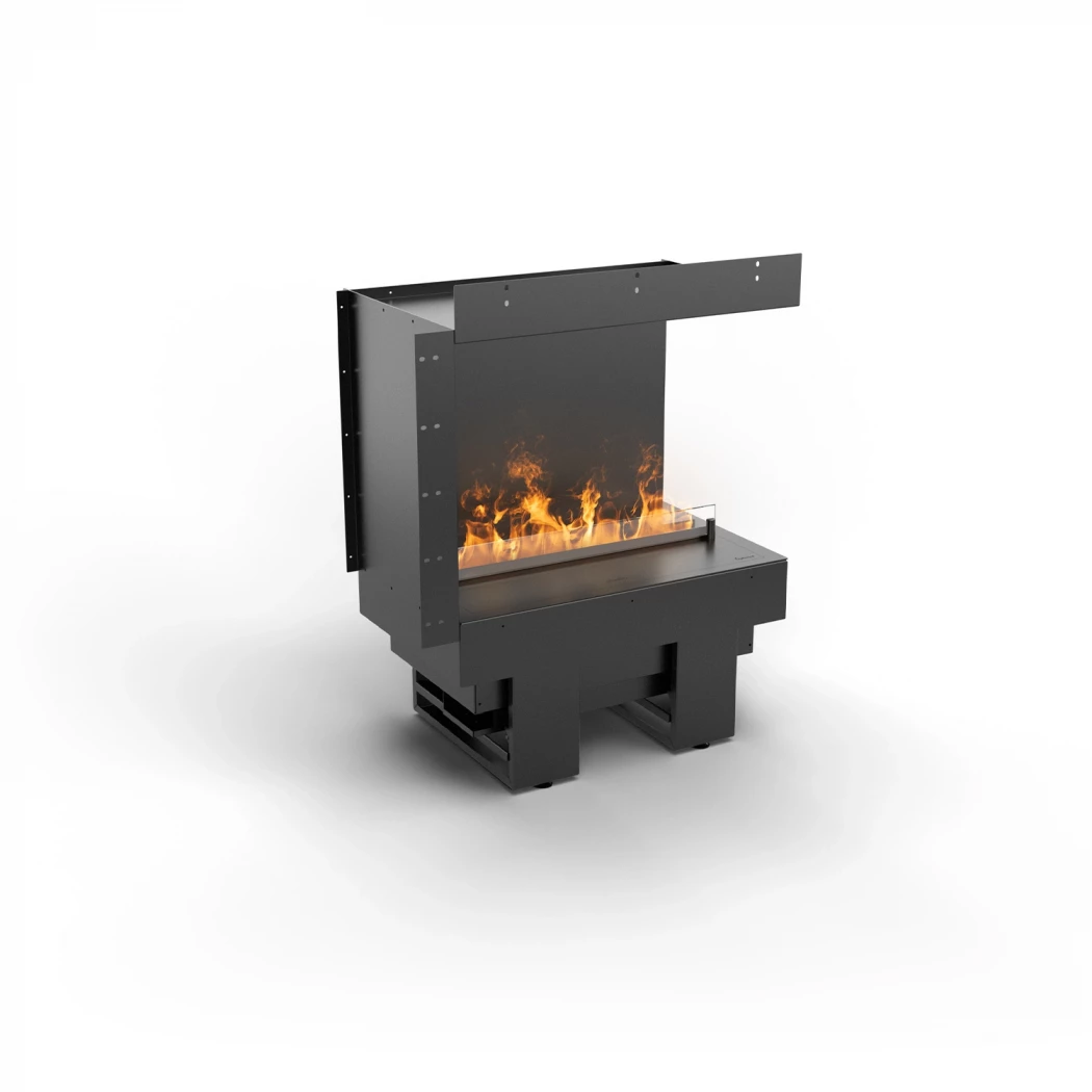 Cool Flame 500 Prawy Narożny Planika Fires  | Biokominek-shop.pl | Wbudowany kominek opti-myst