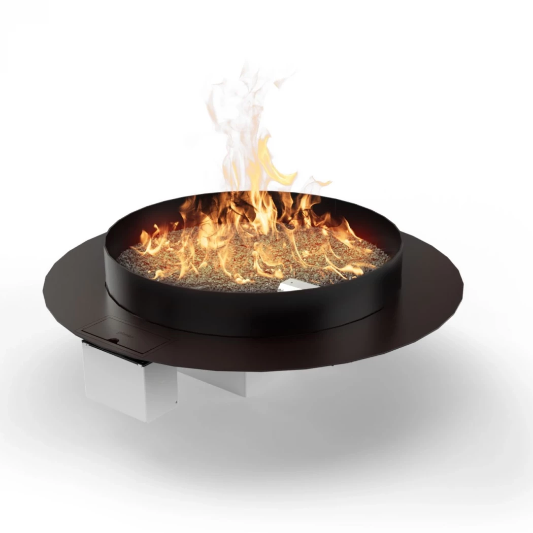 Zewn?trzny kominek gazowy 800 mm - automatyczny palnik gazowy - od Planika Fires