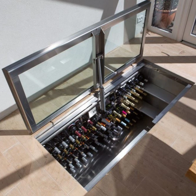 Piwniczka na wino na 212 butelek Vinorage  | Biokominek-shop.pl | Piwnica na wino