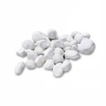 Białe dekoracyjne kamienie 5 kg 