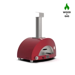 Moderno 1 Pizza Red - Czerwony Piekarnik Ogrodowy