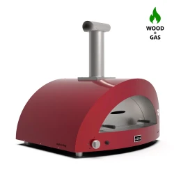 Moderno 5 Pizze Red - Czerwony piekarnik do pizzy Alfa Forni