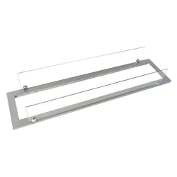 Stalowa rama ze szkłem do palnika Superior - 100 cm