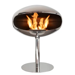 Cocoon Pedestal biokominek ze stali