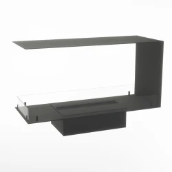 Foco Room Divider 1000 hybrydowy kominek do montażu wbudowanego