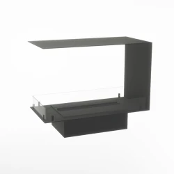 Foco Room Divider 800 hybrydowy kominek do montażu wbudowanego