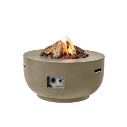 Kominek gazowy Happy Cocooning Bowl - Taupe