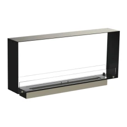Foco Two 1200 Slim - Tunelowy biokominek do zabudowy