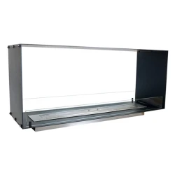 Foco Two 1200 - Wbudowany kominek tunelowy na bioetanol
