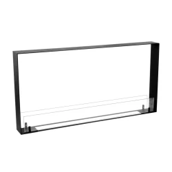 Foco Two 1000 Ultra Slim Boxed - dwustronny biokominek do zabudowy
