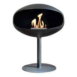 Cocoon Pedestal - czarny z czarną podstawą