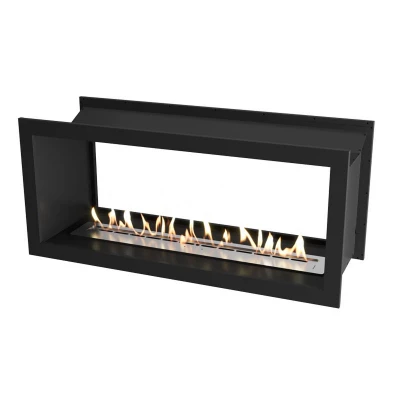Dwustronny Slimline Firebox SFBDS1350 - Czarny biokominek Icon Dwustronny Slimline Firebox SFBDS1350 - Czarny
