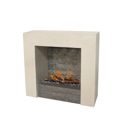 Milos Fossil Stone Surround kominki opti myst Milos Fossil Stone Surround kominki opti myst